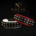 Collier Rocky · Cuir Clouté — Édition Limitée Nolia