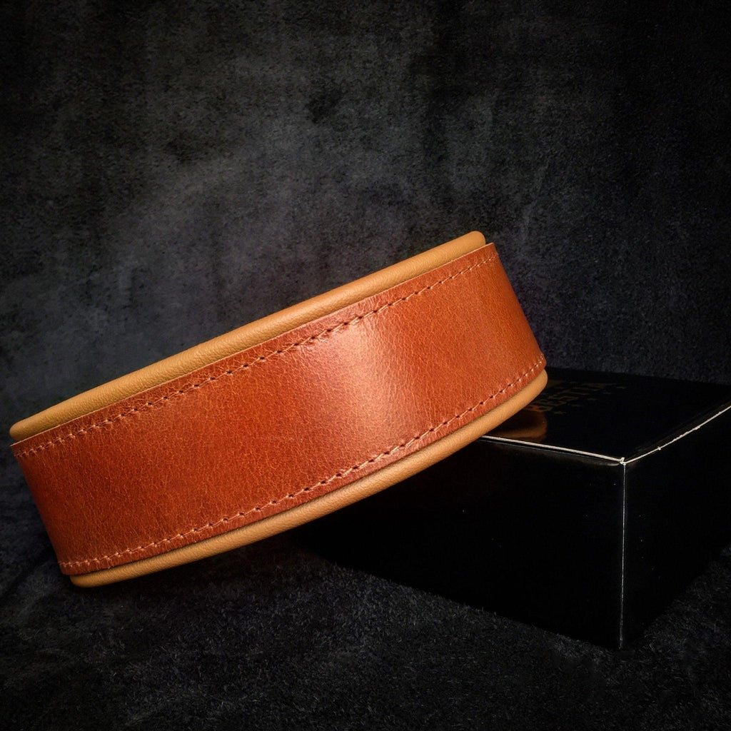 Collier Style Cognac · Cuir Pleine Fleur — L'Élégance Intemporelle-0